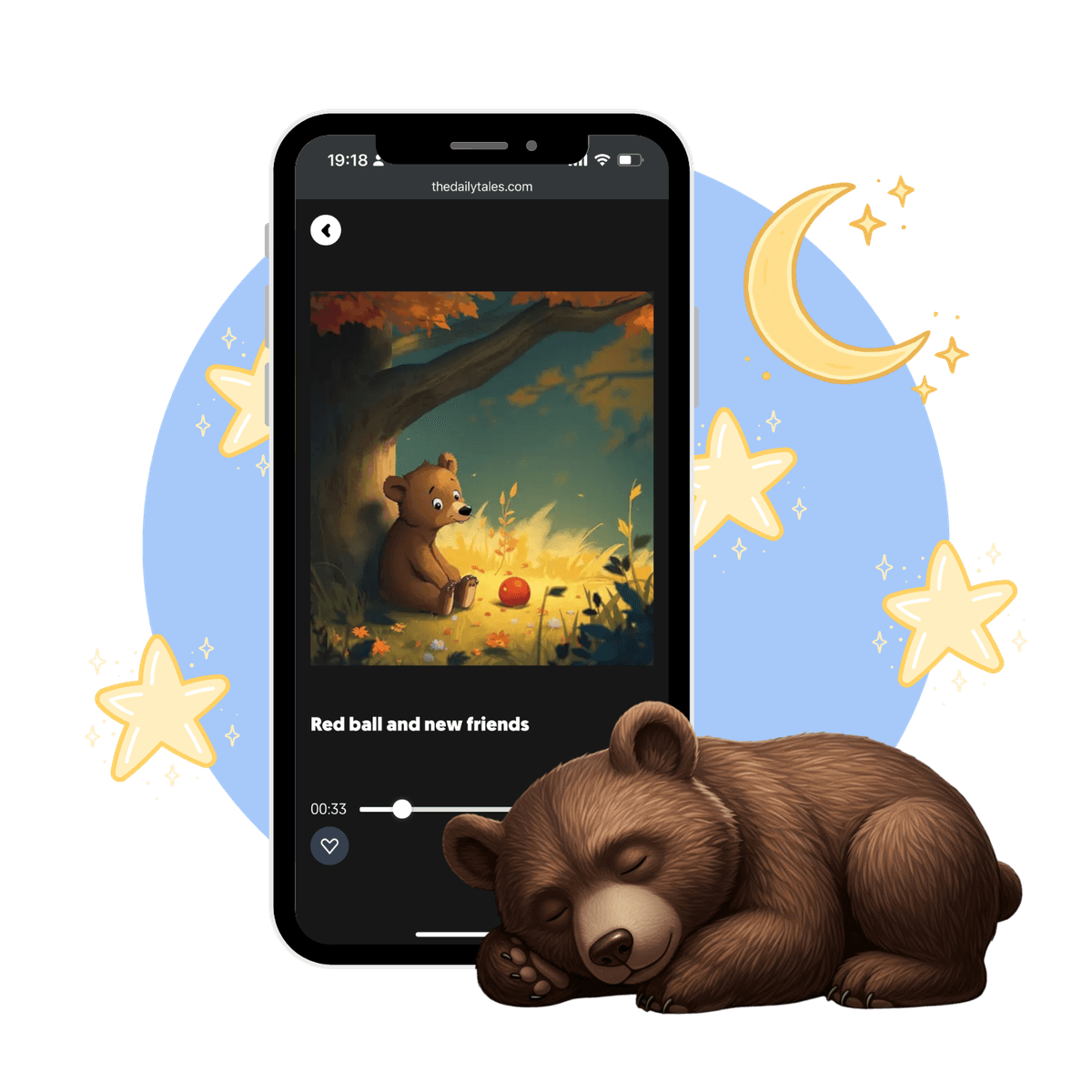 Child sleeping peacefully with headphones and book